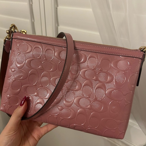 Coach Handbags - Coach Legacy Zip Top Crossbody in Signature Leather